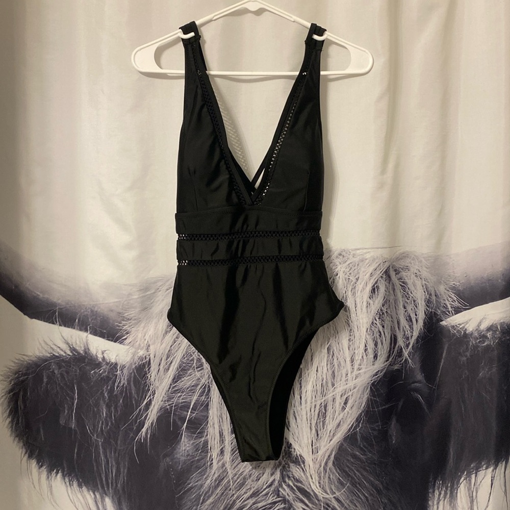 Black one piece
